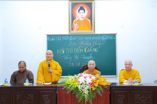 Ban Hoằng pháp GHPGVN H.Bình Chánh tổ chức vòng sơ khảo hội thi diễn giảng