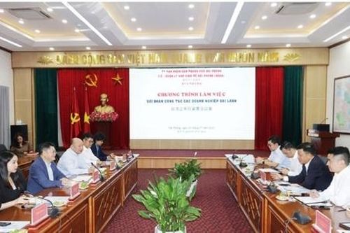 Ban Quản lý Khu Kinh tế Hải Phòng làm việc với lãnh đạo các quỹ đầu tư và doanh nghiệp Đài Loan