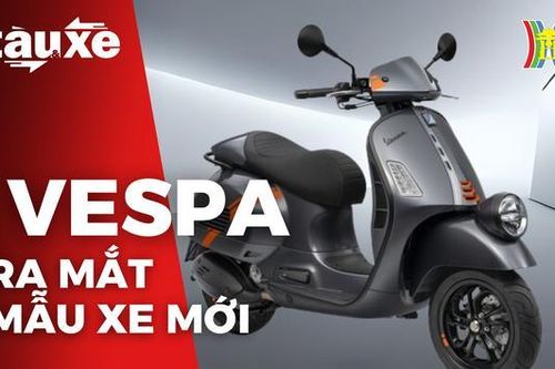 Vespa ra mắt mẫu xe mới tại Việt Nam | Bản tin Tàu và Xe | 28/7/2023