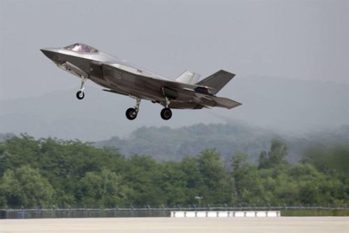 Mỹ - Hàn Quốc điều loạt chiến đấu cơ F-35A và F-16 tập trận bắn đạn thật