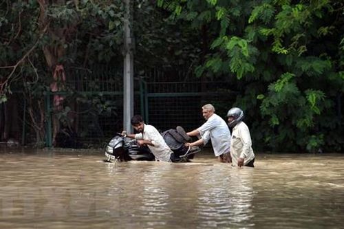 Ấn Độ: Mưa lớn kỷ lục tại bang Telangana khiến 6 người đã thiệt mạng