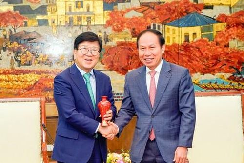 Bí thư Hải Phòng cam kết tạo điều kiện cho doanh nghiệp Hàn Quốc đầu tư