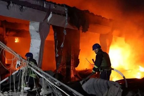 Tổng thống Zelensky nói tòa nhà của Cơ quan An ninh Ukraine bị tấn công
