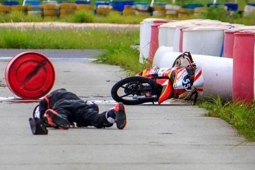 Nữ tay đua chấn thương sọ não tại trường đua Đại Nam