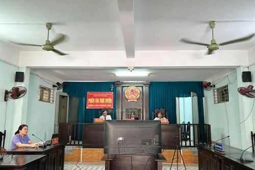 Xét xử trực tuyến vụ án hình sự về tội trộm cắp tài sản