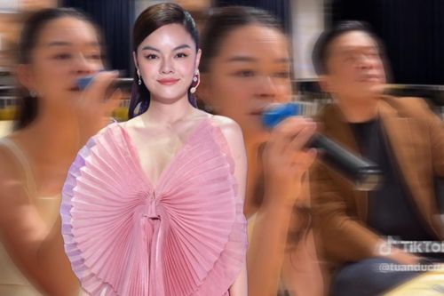 Phạm Quỳnh Anh khoe nhan sắc mặn mà, cùng 'trai đẹp' hát lại ca khúc đình đám