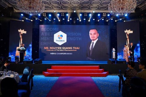 Chủ tịch Dược phẩm Thái Minh được vinh danh Lãnh đạo Xuất sắc 2023