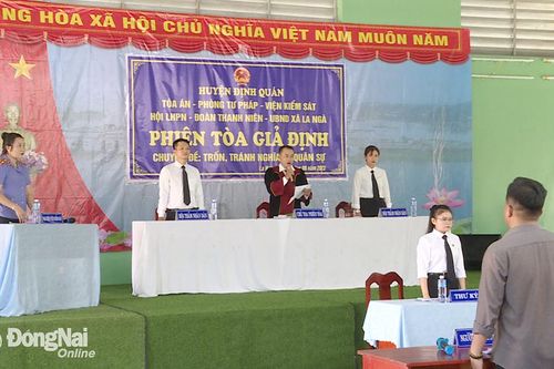 Hiệu quả tuyên truyền từ phiên tòa giả định