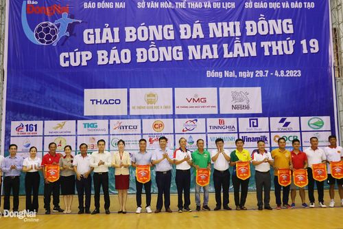 Khai mạc Giải bóng đá nhi đồng – Cúp Báo Đồng Nai lần thứ 19 – 2023