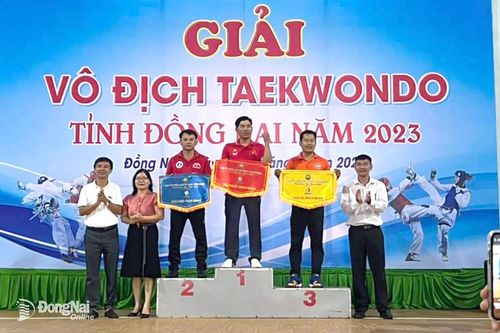 Trảng Bom dẫn đầu Giải vô địch taekwondo tỉnh năm 2023