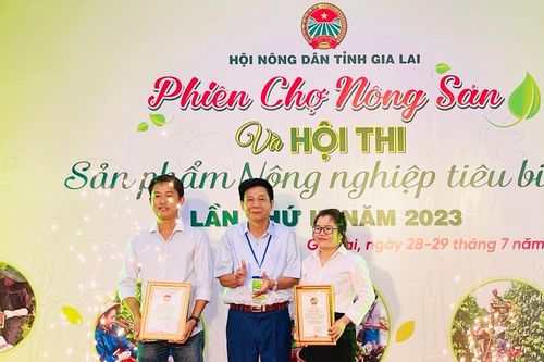 Trao 34 giải thưởng tại Hội thi 'Sản phẩm nông nghiệp tiêu biểu' tỉnh Gia Lai lần thứ II-2023