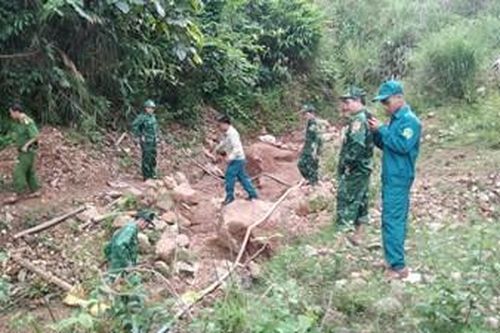 Truy quét khai thác vàng trái phép tại xã Hồng Thủy