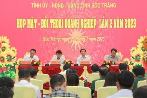 Sóc Trăng luôn đồng hành, chia sẻ khó khăn với doanh nghiệp