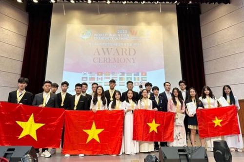 Đoàn học sinh Việt Nam đạt thành tích cao tại Cuộc thi KHKT Olympic Phát minh và Sáng chế thế giới WICO 2023