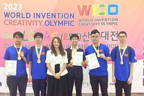 Học sinh Việt Nam giành Huy chương Vàng Olympic Phát minh và Sáng tạo thế giới với sáng kiến về thùng bảo quản vaccine