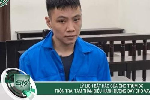 Lý lịch bất hảo của ông trùm 9x trốn trại tâm thần điều hành đường dây cho vay nặng lãi