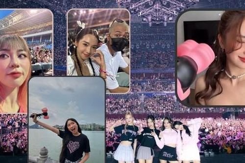 Showbiz rủ nhau đi xem BLACKPINK: Big Daddy, JustaTee, Min, DJ Mie check-in ngày 2