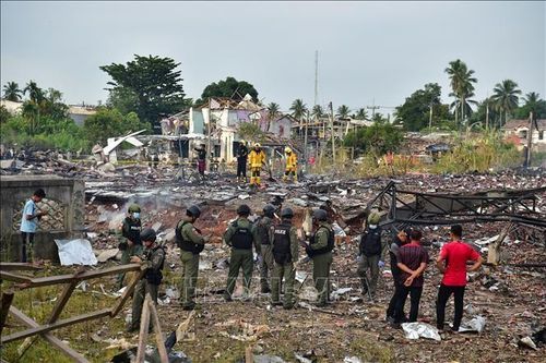 Nổ kho pháo hoa tại Thái Lan: Ít nhất 130 người thương vong