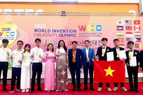 Hòa Bình giành 2 HCV tại cuộc thi Olympic Phát minh và Sáng chế thế giới