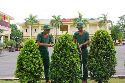 Điểm sáng trong xây dựng đơn vị chính quy, sáng, xanh, sạch, đẹp