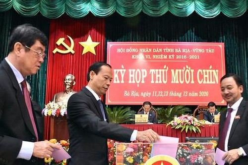 Bà Rịa-Vũng Tàu lấy phiếu tín nhiệm cán bộ chủ chốt