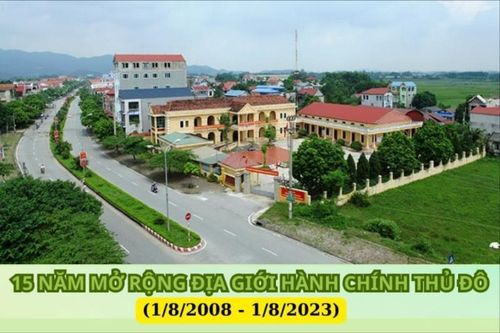 15 năm mở rộng địa giới hành chính Thủ đô