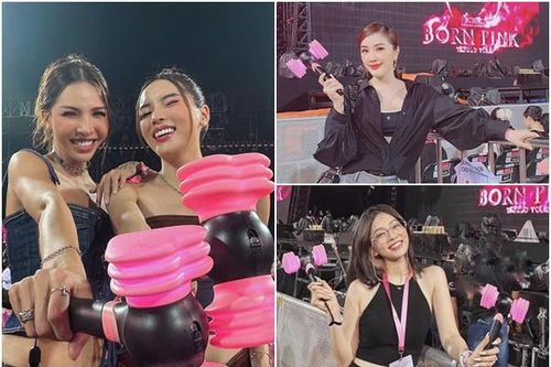 Dàn sao Việt đội mưa, quẩy tới bến trong đêm diễn của Blackpink