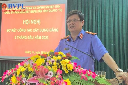 Đảng bộ VKSND tỉnh Quảng Trị triển khai nhiệm vụ công tác trọng tâm 6 tháng cuối năm 2023