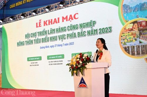 Phó Chủ tịch Quảng Ninh: Hội chợ hàng công nghiệp nông thôn là 'đòn bẩy' quảng bá thương hiệu hiệu quả