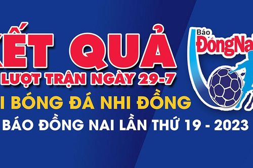 Lượt đầu tiên Giải Bóng đá nhi đồng - Cúp Báo Đồng Nai lần thứ 19