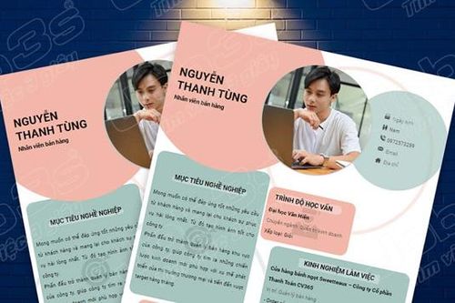 Mẫu CV giới thiệu bản thân tạo nên bản sắc riêng trên Job3s