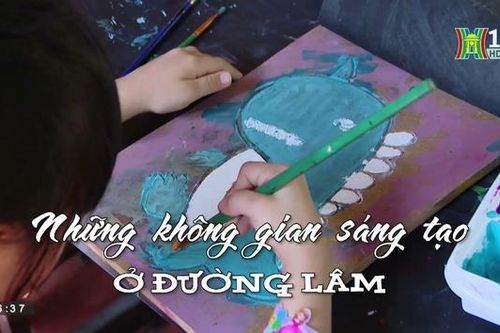 Những không gian sáng tạo ở Đường Lâm | Nhịp sống Hà Nội| 30/07/2023