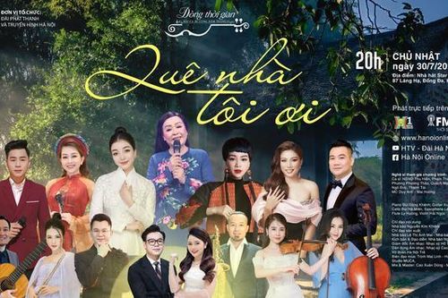 Chương trình 'Quê nhà tôi ơi' sẵn sàng lên sóng