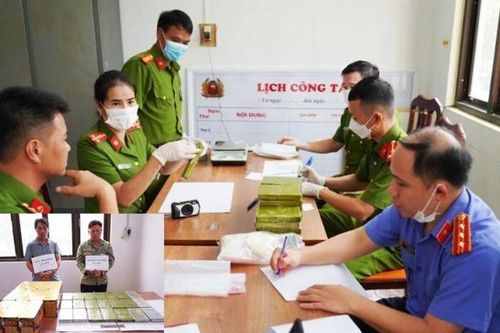 Phát hiện 2 đối tượng trao đổi ba lô chứa 20 bánh heroin