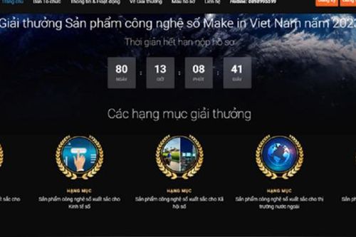 Tìm kiếm chủ nhân Giải thưởng 'Sản phẩm công nghệ số Make in Viet Nam' năm 2023