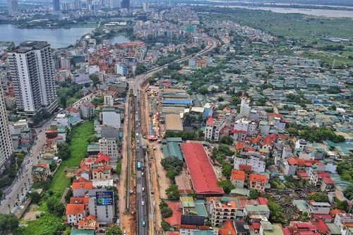 Hà Nội tạm dừng thi công đường Âu Cơ để đảm bảo công tác phòng chống lũ