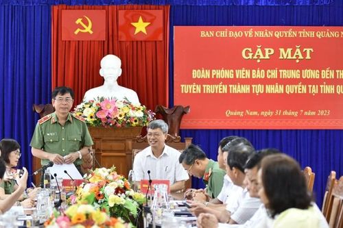 Đẩy mạnh công tác tuyên truyền về thành tựu nhân quyền
