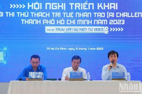 Phát động Hội thi Thử thách trí tuệ nhân tạo Thành phố Hồ Chí Minh năm 2023