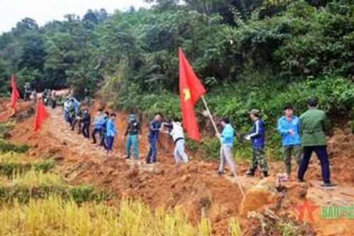 Đoàn Kinh tế-Quốc phòng 327, Quân khu 3: Xung kích, tình nguyện về vùng gian khó để cống hiến sức trẻ