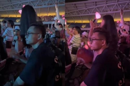 Đu idol 'Hắc Hường', biểu cảm của 'Tộc trưởng' Độ Mixi lạ lắm