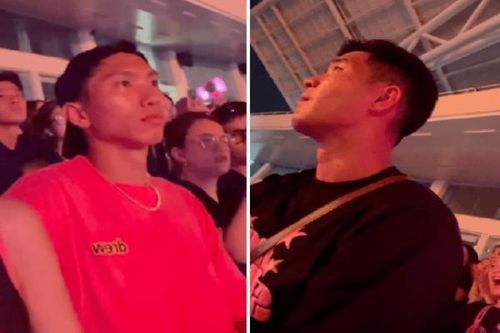 Đưa 'nóc nhà' xem BLACKPINK, Văn Hậu và Đức Chinh biểu cảm hài hước