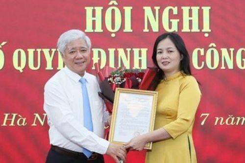 Công bố quyết định về công tác cán bộ tại Ủy ban Trung ương MTTQ Việt Nam