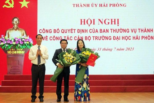 Chỉ định Bí thư, Phó bí thư Đảng ủy Trường đại học Hải Phòng