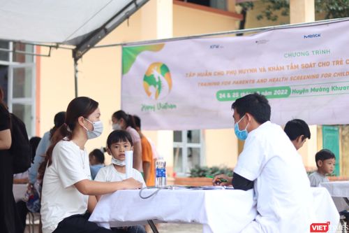 Dự án Happy Việt Nam: Gần 4.000 trẻ em được kiểm tra sức khỏe và tầm soát suy dinh dưỡng