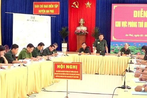 An Phú tăng cường giữ vững trật tự, an ninh biên giới