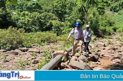 Người dân mong mỏi công trình thủy lợi Ăng Treng được sửa chữa