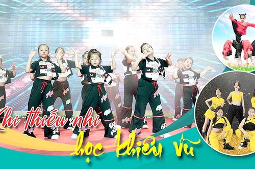 Khi thiếu nhi học khiêu vũ