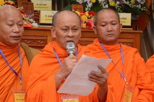 Bạc Liêu: Hòa thượng Hữu Hinh tiếp tục được suy cử Chủ tịch Hội Đoàn kết Sư sãi yêu nước tỉnh