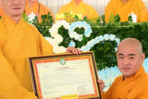 Vĩnh Long: Công bố quyết định bổ nhiệm trụ trì chùa Nhị Mỹ đến Đại đức Thích Tâm Đạo