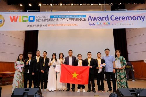 Học sinh Việt Nam giành Huy chương Vàng Olympic Phát minh và Sáng chế khoa học quốc tế